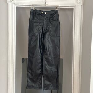 NWT Fashion Nova No Good Reason Faux Leather Pant